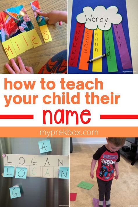 Literary Activities Preschool, Name Spelling Activities, Name Recognition Activities, Preschool Name Recognition, Name Writing Activities, Name Activities Preschool, Writing Activities For Preschoolers, Crafts To Do At Home, Preschool Names