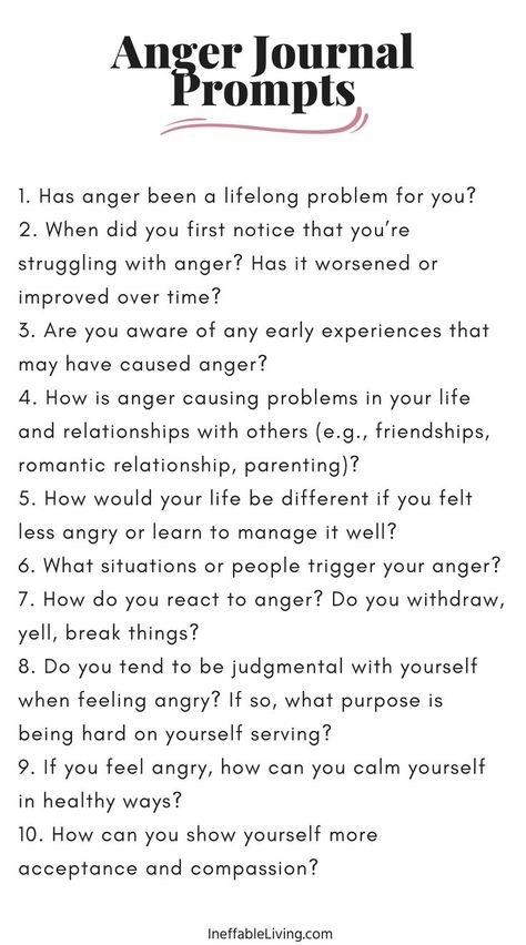 Anger Worksheets, Anger Management Activities, Mindfulness Journal Prompts, Journal Inspiration Writing, Healing Journaling, Work Journal, Therapy Journal, Writing Therapy, Mental Health Journal
