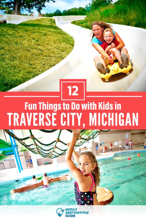 Dreaming about a family vacation to Traverse City, MI and looking for things to do? We’re FamilyDestinationsGuide, and we’re here to help: Discover the most fun things to do in Traverse City with kids - so you get memories that last a lifetime! #traversecity #traversecitythingstodo #traversecitywithkids #traversecityactivities Michigan Vacation With Kids, Traverse City Michigan Things To Do Kids, What To Do In Traverse City Mi, Things To Do In Traverse City Mi, Traverse City Michigan Things To Do, Traverse City Michigan Fall, Michigan Family Vacation, Michigan Travel Destinations, Travel Michigan