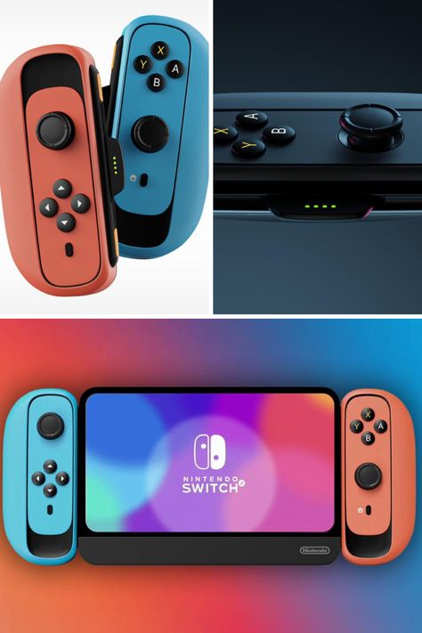 "Nintendo Switch 2 Console Renders Hint at Smaller Bezels and Redesigned Joy-Cons" - Get a sneak peek into the future of gaming with these Nintendo Switch 2 console renders. Sleeker bezels and redesigned Joy-Cons promise an enhanced gaming experience for Nintendo enthusiasts. Anticipate the evolution of gaming with these exciting console updates. Console Concept, Candy Stick, Game Arena, Handheld Console, Switch Accessories, Original Nintendo, Nintendo Switch Accessories, Gaming Tech, Retro Games