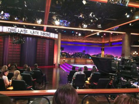 Los Angeles, Late Night Talk Show Aesthetic, James Corden Show, Los Angeles Attractions, College Job, Late Night Show, Late Late Show, Late Night Talks, James Corden