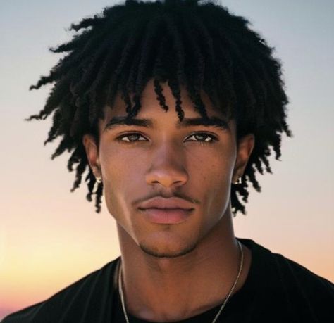 Black Dreads, Black Anime Guy, Výtvarné Reference, Character Inspiration Male, Gorgeous Black Men, Black Actors, Black Characters, Face Claim, Character Design Male