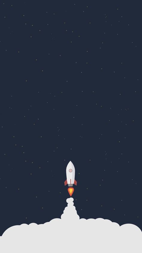 Rocket Wallpaper, Iphone 8 Wallpaper, Rocket Illustration, Net Wallpaper, Wallpaper Seni, Wallpaper Hd 4k, 6 Wallpaper, Iphone 7 Wallpapers, Illustration Wallpaper