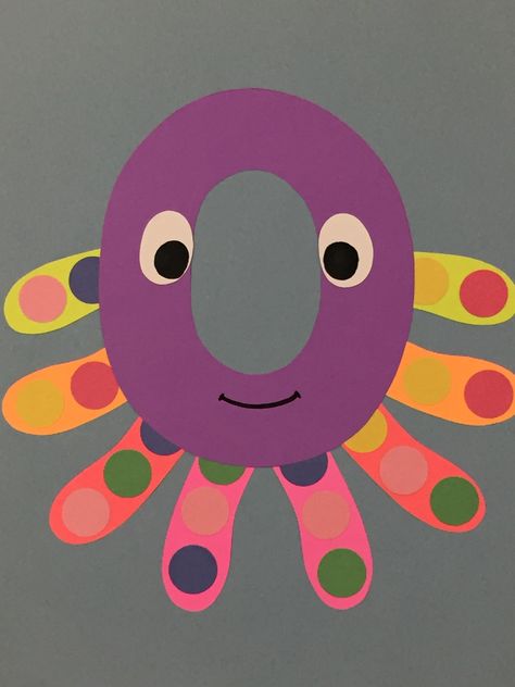 O For Octopus Preschool, O Octopus Craft, O Is For Preschool Craft, I Is For Preschool Craft, Letter O Octopus Craft, Letter O Crafts For Preschoolers Octopus, The Letter O Preschool Crafts, O Is For Craft Preschool, O For Octopus Craft