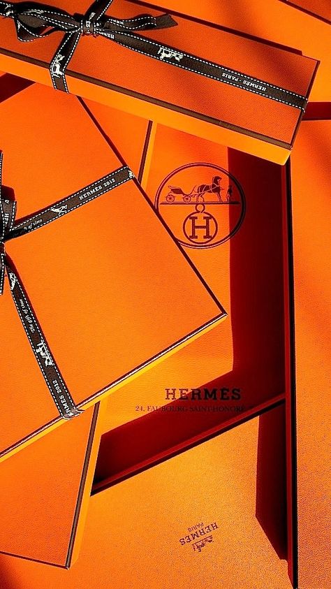 Boutique Aesthetic, Hermes Clothes, Money Collection, Hermes Orange, Iphone Lockscreen Wallpaper, Creating A Vision Board, Hermes Box, Orange You Glad, Orange Aesthetic