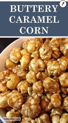 Snacks, Easy Caramel Corn Recipe, Caramel Corn Easy, Caramel Corn Recipe, Popcorn Recipes Easy, Homemade Caramel Corn, Caramel Corn Recipes, Popcorn Recipes Caramel, Corn Recipe