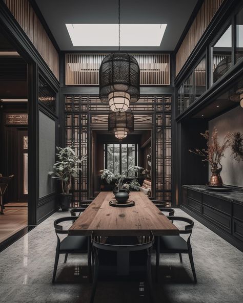 When modern luxury meet Chinese elements🤍✨ Want your space designed? Let us help! More info on our website, link in bio! #interiordesign #interior Chinese Design Interior, Chinese Interior Design Modern, Chinese Modern Interior, Modern Chinese Interior Design, Interesting Kitchens, Modern Chinese House, China Style Interior, Modern Chinese Home, Modern Chinese Design