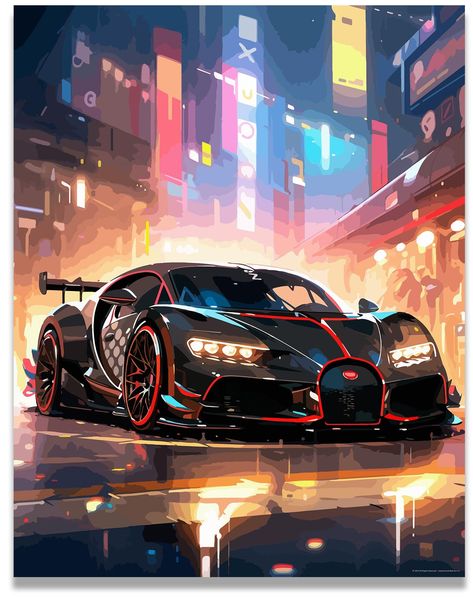 Posters For Men, Posters For Boys Room, Car Room Decor, Bugatti Car, Super Car Bugatti, Cool Car Backgrounds, Car Wall Decor, Car Icon, Luxury Transportation