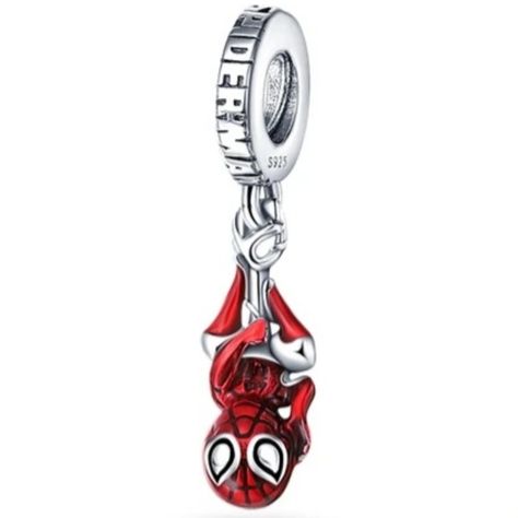 Marvel Comics Spiderman, Dangling Upside Down From Charm Loop. This Red And Silver Spiderman Is Exceptionally Detailed, And Has The Black Spider Logo On His Back. The Charm Loop Has The Inscription "Friendly Neighborhood Spiderman" And The Silver 925 Stamp. A Perfect Addition To Any Spiderman Or Marvel Comics Superhero Collection! All Jewlery Items Come In A Gift Box Or Organza Gift Bag, Along With A Microfiber Polishing Cloth Included! New To Poshmark Canada? Sign Up Using My Referral Code Rebekah_rico And Receive $15 Cdn Towards Your First Poshmark Purchase! Pandora Charms Spiderman, Love Out Loud, Marvel Jewelry, Pandora Charm Bracelets, Pandora Original, Silver Dragon Necklace, Charms Pandora, Dragon Necklace, Buy Bead