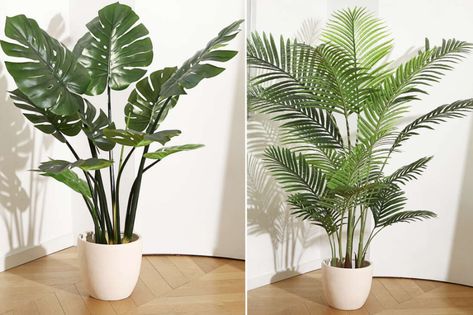 Large Fake Plants, Indoor Floor Plants, Tall Fake Plants, Plant Decor Living Room, Faux Plants Decor, Artificial Indoor Plants, Tall Indoor Plants, Artifical Plants, Small Fake Plants