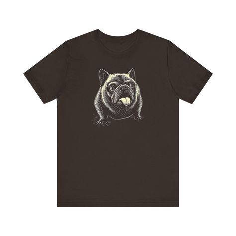 Bring some personality to your wardrobe with this Grumpy French Bulldog Cartoon T-Shirt! Featuring an adorably grumpy Frenchie with its tongue out, this tee is perfect for dog lovers who appreciate a little attitude. Made from soft, premium fabric, it’s both comfortable and stylish. Wear your love for French Bulldogs with pride! Why You'll Love It: 👕 Ultimate Comfort: Made with 100% Airlume combed and ring-spun cotton, this tee offers a lightweight (4.2 oz/yd² or 142 g/m²) and breathable fabric that’s perfect for both active and leisure wear. 👔 Versatile Style: The retail fit and classic crew neckline make this shirt perfect for casual outings and semi-formal settings alike. Accessorize easily to create your unique look! 👍 Durable Quality: Ribbed knit collars and tapered shoulders ensur French Bulldogs, French Bulldog Cartoon, Bulldog Cartoon, Cartoon T Shirt, Angry Cat, Meet Friends, Cartoon T Shirts, Just Relax, Leisure Wear