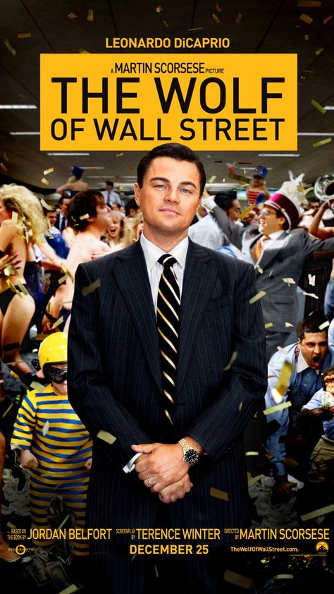 Wolf Of Wall Street Poster, Learn Stock Market, Street Poster, Jordan Belfort, The Wolf Of Wall Street, Ferris Bueller, Janet Leigh, Hollywood Cinema, Wolf Of Wall Street