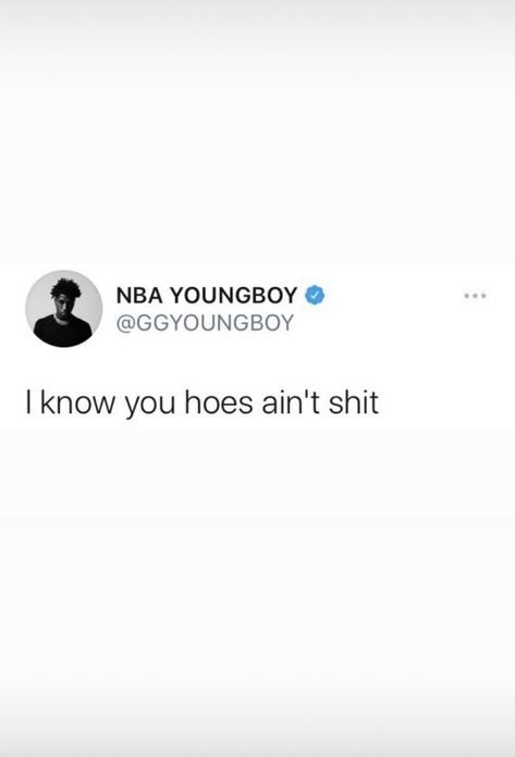 Youngboy Tweets, Rapper Tweets, Yb Tweets, Quotes Thug, Gang Quotes, Thug Quotes, Quotes Pretty, Gangsta Quotes, Rapper Quotes