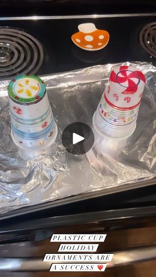 38K views · 10K reactions | Plastic cup ornament craft was a success! Check out a few of the many wonderfully creative cups my students made before winter break! #shrinkydinks #scienceteacher #diy #crafts #plasticcupornament | Miss Sabath | Michael Bublé · Winter Wonderland Melted Plastic Cup Crafts, Melted Cups Craft, Crafts With Plastic Cups, Plastic Cups Crafts, Cup Crafts Diy, Summer Program Activities, Plastic Cup Crafts, Grandma Camp, Fused Plastic