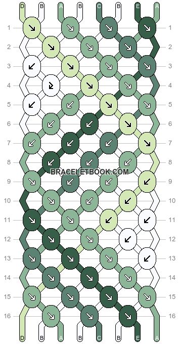 Vertical Friendship Bracelet, Friendship Bracelet Patterns For Men, 12 Strand Friendship Bracelet, Bracelet Patterns Daisy Chain, 5 Color Friendship Bracelet Pattern, Three Color Bracelet Pattern, Friendship Bracelet 3 Colors, Green Bracelet Patterns, Small Bracelet Patterns