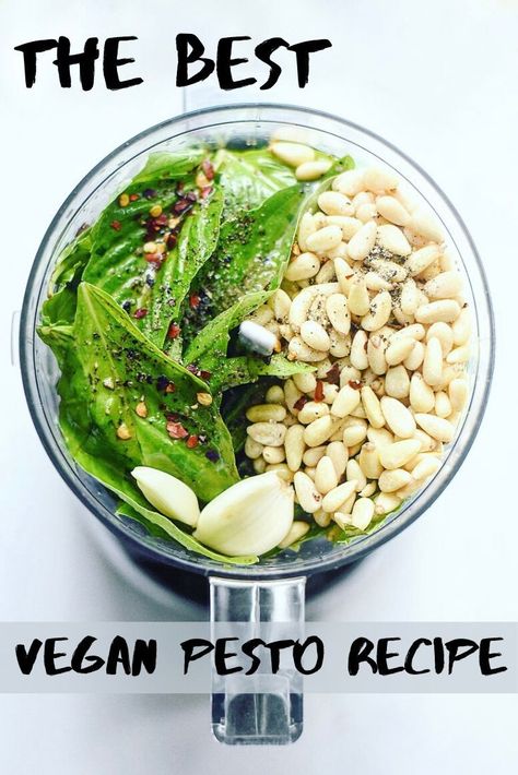 Using Nutritional Yeast, Vegan Fridge, Vegan Pesto Sauce, Vegan Dressings, Vegan Pesto Recipe, Sustainability Tips, Resep Sandwich, Pesto Recipe Easy, Basil Pesto Recipe