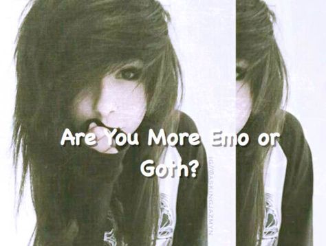 Are You More Emo or Goth? Goth And Emo Aesthetic, All Goth Styles, Olive Drab Aesthetic, Emo Music Wallpaper, 2000s Pfp Emo, Southern Emo Aesthetic, How To Dress Emo With Normal Clothes, Goth Styles Types Of, Emo Asthetic Picture