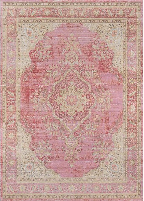 Cocina Shabby Chic, Momeni Rugs, Keramik Design, Inspire Me Home Decor, Shabby Chic Bedroom, Rug Direct, Pink Area Rug, Chic Bedroom, Shabby Chic Homes