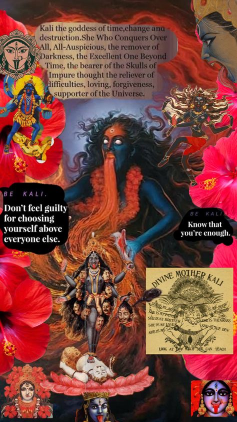 #goddess #kali #kalima #warrior #powerful #vintage #protector #devourer Maa Kali Images, Goddess Magick, Indian Culture And Tradition, Kali Hindu, Indian Goddess Kali, Spiritual Pictures, Mother Kali, Mythology Books, Kali Ma