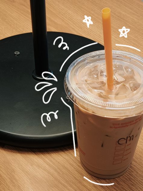 #doodle #icecoffee #instagram Random Pic Ideas, Doodles For Instagram Stories, How To Take Good Pictures Of Food, Cute Stories Instagram Ideas, Instagram Story Doodle Ideas, Doodle Story Instagram, Coffe Picture Ideas, Insta Coffee Story Ideas, Insta Story Ideas Coffee
