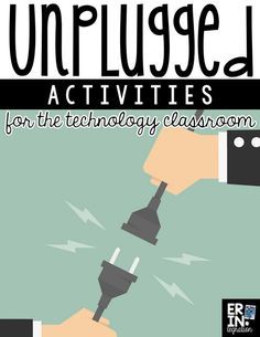 Check out this list of technology unplugged activities for tech-free computer science learning during testing weeks, subs or days when the wifi is down! Computer Science Lessons Middle School, Unplugged Computer Science Activities, Middle School Computer Science, Coding Activities For Middle School, Technology Activities For Elementary, Computer Science Middle School, Computer Class Activities, Computational Thinking Activities, Coding Sites