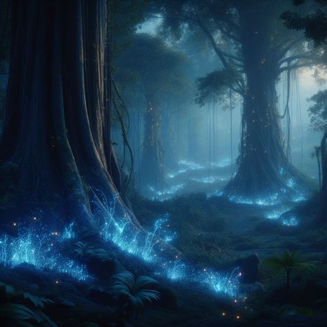 Fairy Magic Mystical Forest, Spy Photoshoot, Forest Fantasy Aesthetic, Fantasy Forest Aesthetic, Mystical Forest Art, Bioluminescent Forest, Fey Realm, Gloomy Forest, Woods Aesthetic