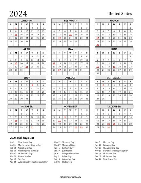 United States Calendars with Holidays - CalendarKart Holiday Calender, Monthly Schedule Template, Plan Your Year, Printable Yearly Calendar, Calendar With Holidays, Editable Calendar, Today Calendar, Monthly Calendar Template, Schedule Templates