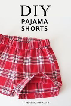 Sew Shorts, Shorts Pattern Sewing, Shorts Pattern Free, Shorts Sewing Pattern, Shorts Sewing, Sewing Shorts, Sewing Machine Projects, Cute Sewing Projects, Sewing Projects Clothes