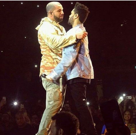 Drake & The Weeknd The Weeknd And Drake, Drake And The Weeknd, Drake The Weeknd, Champagne Papi, Jesus Crist, The Weeknd Albums, Drizzy Drake, Starboy The Weeknd, Drake Graham