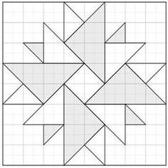 7bb060764a818184ebb1cc0d43d382aa Double Aster Quilt Block Pattern, Quilt Blocks Easy Free Pattern, Quilt Drawing, Painted Barn Quilts, Barn Quilt Designs, Block Quilt, Quilt Square Patterns, Geometric Quilt, Barn Quilt Patterns