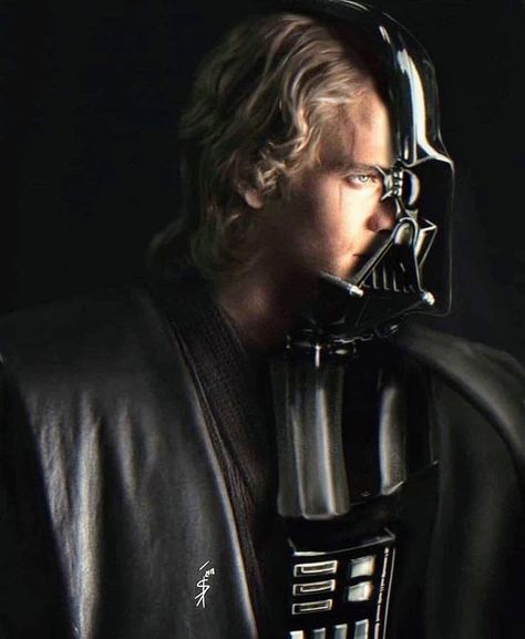 Dart Vader, Anakin Vader, Star Wars Anakin, Cuadros Star Wars, Vader Star Wars, Star Wars Tattoo, Star Wars Film, Hayden Christensen, Star Wars Wallpaper