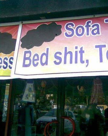 Who doesn’t like to sleep on these? | 29 Spelling Mistakes From India That Will Make You Laugh, Cry, And Gag Humour, Humor English, Indian English, Indian Meme, Indian Jokes, Desi Jokes, English Jokes, Desi Humor, English Memes