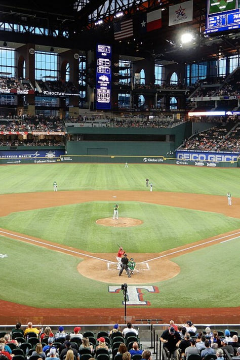 The Essential Guide To Globe Life Field In Arlington Globe Life Park Arlington, Globe Life Field, Parking Tips, Downtown Fort Worth, Rangers Game, Travel Texas, Mlb Stadiums, Rangers Baseball, Arlington Texas