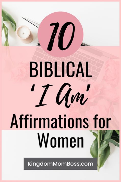 Are you a Christian woman seeking to uplift your life and business? Explore our blog post on 'I Am' affirmations from the Bible, tailored for women like you. Learn how to harness the power of biblical affirmations to transform your mindset and achieve your goals. #IAmAffirmationsWomen #BiblicalAffirmationsWomen Daily Affirmations For Christian Woman, Christian I Am Affirmations, I Am Biblical Affirmations, Biblical Words Of Affirmation, Scripture Affirmations For Women, Biblical Words Of Affirmation For Women, Christian Words Of Affirmation For Women, Christian Declarations For Women, I Am Statements For Women