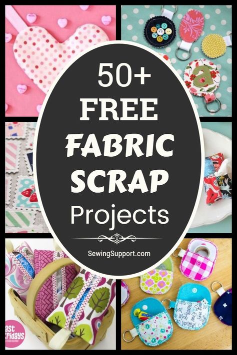 Over 50 sewing projects and tutorials using fabric scraps. Sew simple, quick, and easy, fabric crafts using small leftover scraps of fabric. Many beginner friendly projects. Great fun diy gift ideas. Christmas Fabric Scrap Projects, Tela, Useful Things To Sew Scrap Fabric, Spare Fabric Crafts, What To Do With Small Fabric Scraps, Things To Do With Scrapes Of Fabric, Fabric Scrap Ornaments Diy, Small Sewing Crafts Ideas, Things To Make With Scraps Of Fabric