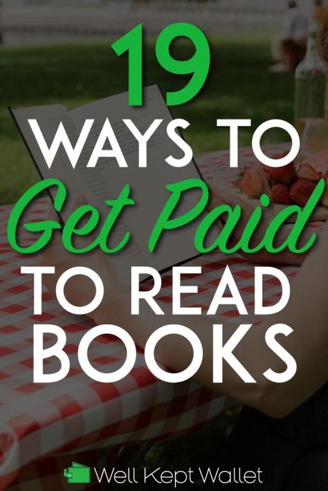 Get Paid to Read Books: 17 Sites to Make Money Reading & Writing Reviews Get Paid To Read Books, Paid To Read Books, Get Paid To Read, Writing Reviews, Proofreading Jobs, Money Making Jobs, Free Books Online, Ways To Earn Money, Earn Money From Home