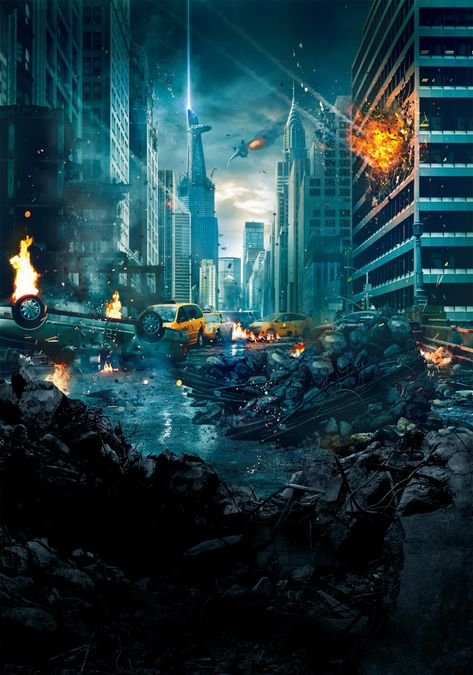 Destroyed City Background, Dark Lockscreen, Destroyed City, Background Movie, I Phone Wallpaper, Wallpaper Backgrounds Dark, Post Apocalyptic City, Backgrounds Dark, Wattpad Background