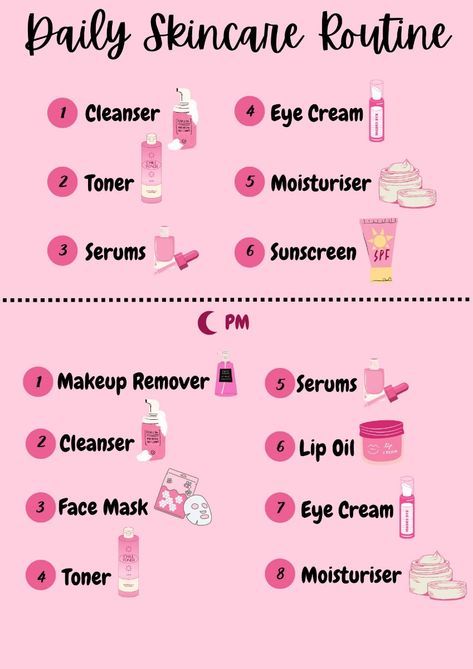 Daily routine- morning routine, afternoon routine and night routine ideas 
#faceroutine #skincare #facecare #skincareroutine #skintips #skincarelover #facialskincare #moisturizing #skincareaddict #skinpeel #beauty #tcskin #aginginreverse #skinproblem #acnefree #niacinamide #skintherapist #nightskincare #tamaracskin #stayglowing #acneproblems #correctiveskincare #dskinsolution #beautytips #face #skincaretips #facemask #fabover #skincareproducts #skin Skin Care Routine Night And Day, Skincare Steps Night, Morning Night Skin Routine, Order Of Skin Care Routine, Skincare Morning And Night, Nighttime Routine Skin Care, Day Vs Night Skin Care, Cute Skincare Routine, Birthday Skincare Routine