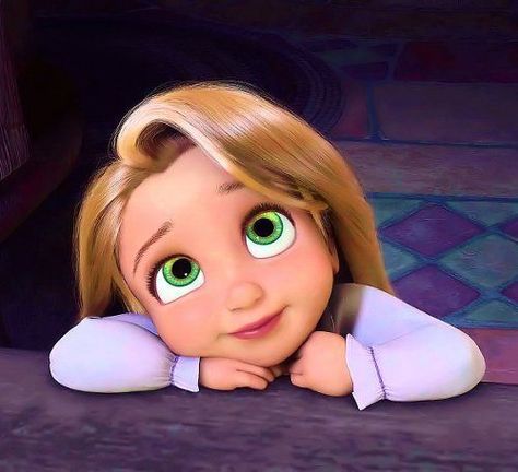 Disney, Rapunzel, Hair, Baby Rapunzel, She Is A Princess, Magic Hair, A Princess, Tower