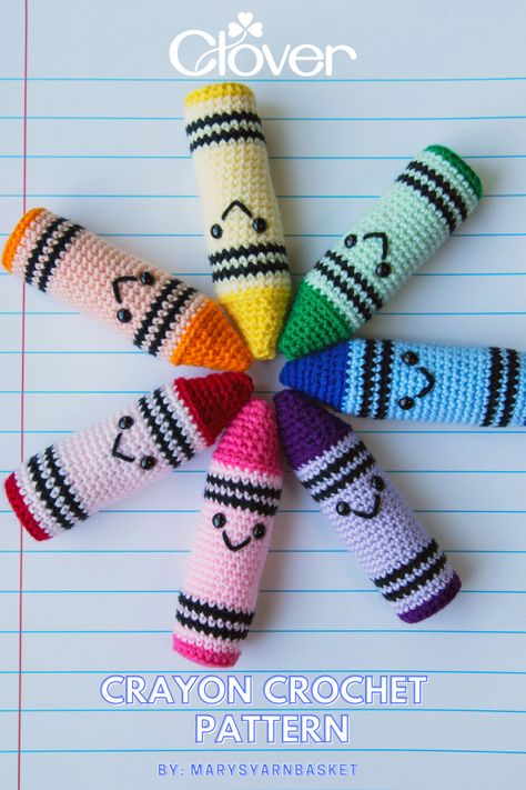 Diy Craft For Teacher, Molde, Amigurumi Patterns, Crochet For Preschoolers, Crochet Patterns For Teacher Gifts, Educational Crochet Patterns, Crochet Kindergarten Gift, Crochet Projects For Classroom, School Spirit Crochet Ideas