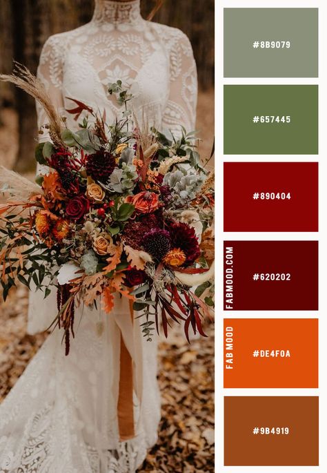 autumn wedding colour combos, autumn wedding flowers, autumnal wedding flowers, fall wedding colors, autumn wedding colour schemes Autumn Colour Wedding Flowers, Wedding Theme Rustic Color Palettes, Fall And Winter Wedding Colors, Fall Wedding Flower Decorations, Mood Wedding Inspiration, Fall Color Theme Wedding, Autumn Color Scheme Wedding, Autumnal Wedding Ideas, Autumn Colour Scheme Wedding