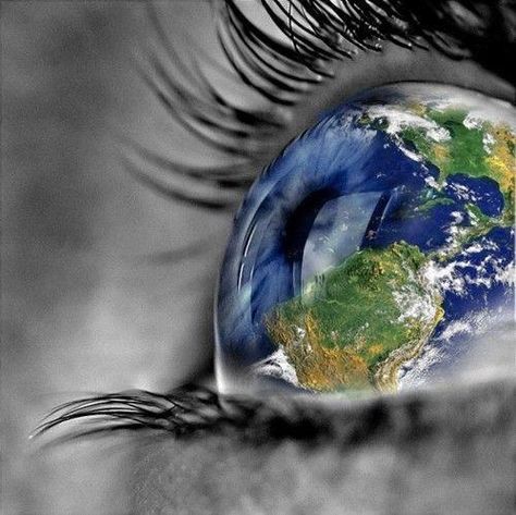 earth eye Photo Oeil, الفن الرقمي, Eye Art, Pics Art, استوديو الصور, Cool Eyes, Beautiful Eyes, Belle Photo, Mother Earth