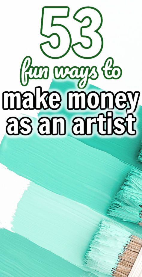 Jobs For Creative People, Jobs For Artists, Make Money As An Artist, Art Jobs, Business Ebook, Side Work, Jobs In Art, Art Therapist, Money Makers