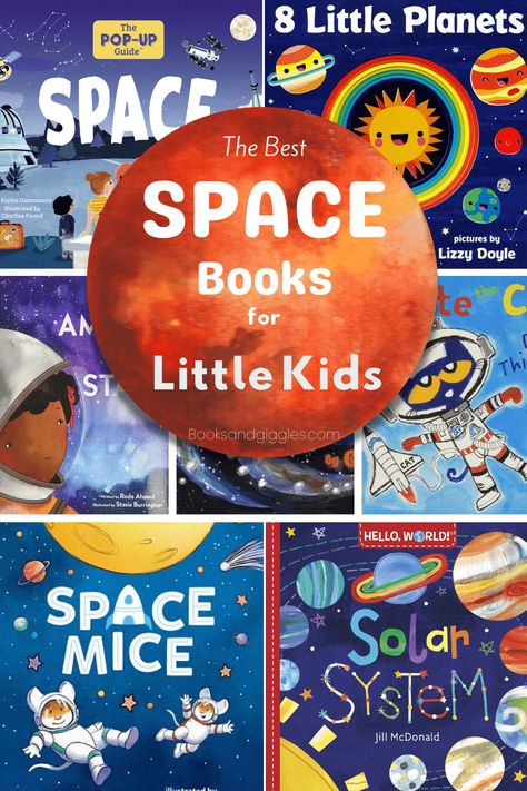 Montessori, Kids Space Books, Preschool Space Books, Space Books For Preschool, Space Toddler Activities, Space Books For Kids, Book Play, Space Preschool, Space Story