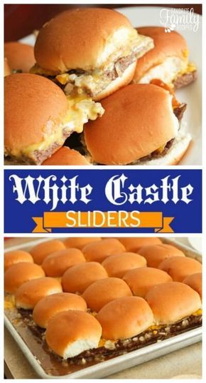 Burger Recipes, Hamburger Recipes, Best Copycat Recipes, White Castle Sliders, White Castle, Copykat Recipes, Copycat Restaurant Recipes, Slider Recipes, Beef Dishes