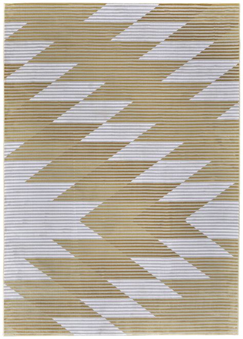 Machine Made construction. Made of Polypropylene/Polyester. Ideal room placement includes Living Room, Dining Room, Office, Foyer/Entryway, Bedroom. Room Envy Crowford Modern Geometric, Gold/Gray/White, 6-7 x 9-6 Area Rug Polyester | 788R3830GRYGLDF05 Entryway, Office Foyer, Foyer Entryway, Entryway Bedroom, Dining Room Office, Room Office, Gray White, Area Rug, Rug