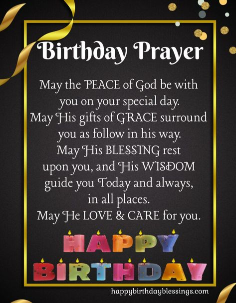 100+ Happy Birthday Blessings & Prayers Birthday Prayer Wishes, Happy Birthday Religious, 30 Birthday Wishes, Christian Happy Birthday Wishes, Birthday For Friend, Happy Birthday Pastor, Spiritual Birthday Wishes, Happy Blessed Birthday, Religious Birthday Wishes