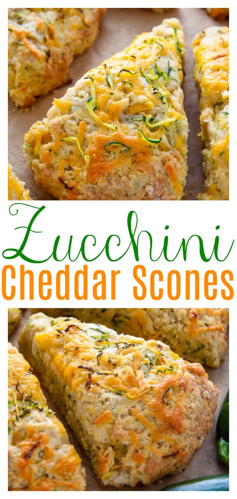 Zucchini Cheddar Scones - Baker by Nature Challah, Savory Scones Recipe, Zucchini Cheddar, Cheddar Scones, Baker By Nature, Scones Easy, Savory Scones, Zuchinni Recipes, Scone Recipe