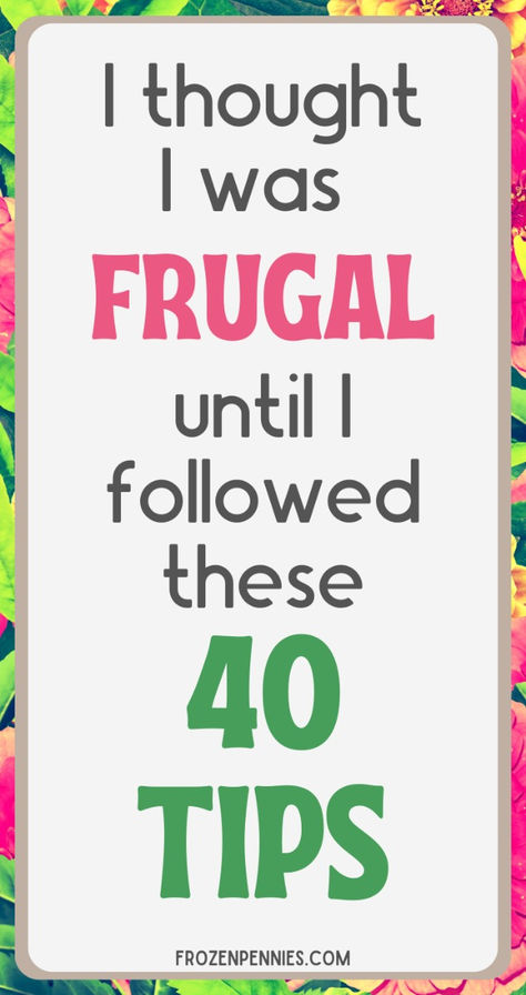 🛒💡 Discover the ultimate guide to frugal living! Our article "40 Ways to Know If You Are Frugal" is packed with insightful tips and clever tricks to help you save money without sacrificing your lifestyle. From smart shopping habits to resourceful home hacks, find out how to embrace a more budget-friendly way of life. 🌿💰 Start living frugally and enjoy the benefits of a more mindful, economical approach to everyday living. Frugal Living |  Budget Tips | Save Money | ThriftyLife Living Cheap Saving Money, Living Cheap, Money Management Activities, Living Frugal, Frugal Habits, Money Saving Methods, Saving Money Frugal Living, Life On A Budget, Money Frugal