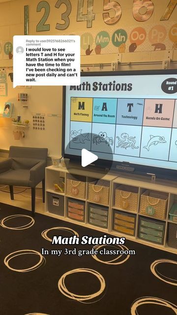 CrafTay Corner ~ 3rd Grade Teacher on Instagram: "How I do math stations in my 3rd grade classroom! This is such a simple & organized process that hits so many skills & also allows me to work with small groups! A special shout out to @boddlelearning as an amazing website for my technology station! ⌛️ 📋💻 🎲🎢
#teacher #teachersoftiktok #teacherlife #classroom #classroomoftheelite #teachingontiktok #teacherideas #thirdgradeteacher #thirdgrade #elementaryschool #elementaryteacher #classroommanagement #classroomsetup #teacherappreciation #school #schoolhacks #schoolsupplies #teachersbelike" Classroom Layout Ideas Elementary 3rd Grade, Grade 3 Classroom, 5th Grade Classroom Setup, Classroom Layout Ideas Elementary, Classroom Stations, Small Group Math, 3rd Grade Teacher, Teacher Info, Classroom Hacks